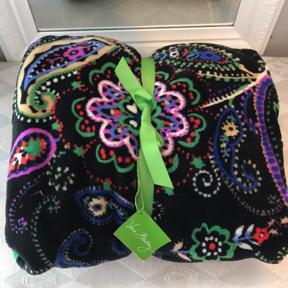 Vera Bradley Kiev Paisley Throw Blanket